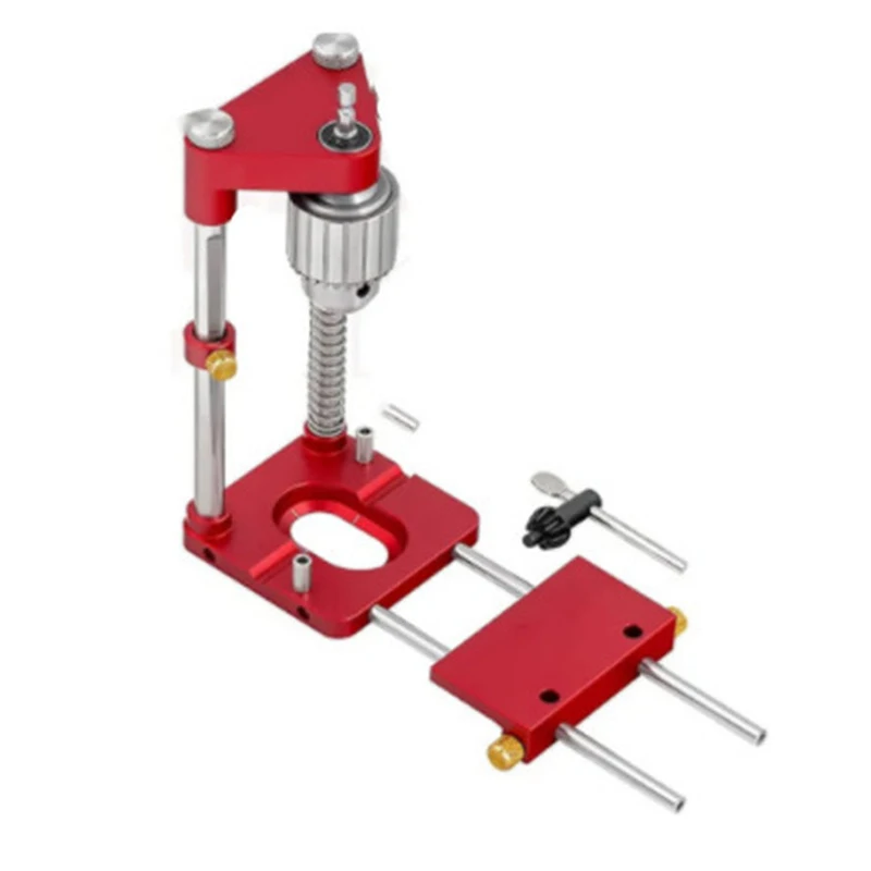 

Portable Drilling Locator Aluminum Alloy Precision Locator Woodworking Locator Woodworking Drilling Aid Tool Combination