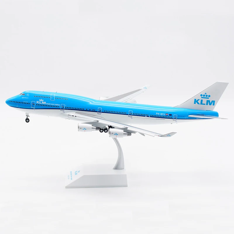 

Diecast 1:200 Scale KLM B747-400M PH-BFV Alloy Aircraft Model Collection Souvenir Ornaments Display Toys Gift