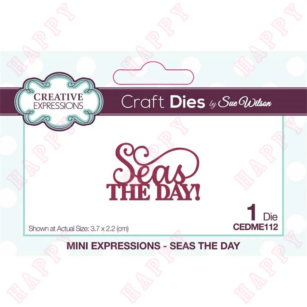 

2022 Summer Seas the Day Craft Metal Cutting Dies Diy Scrapbooking Diary Paper Greeting Cards Making Decoration Embossing Molds