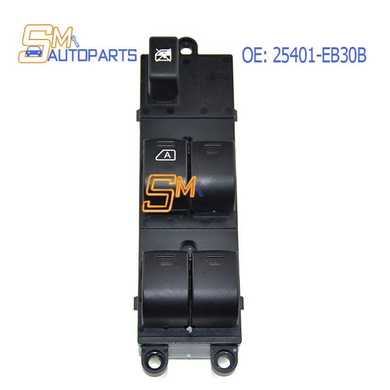 25401-EB30B новый передний левый Электрический переключатель управления окном для