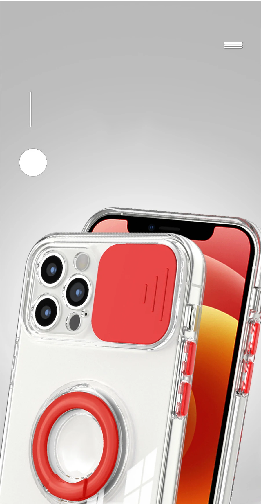 New Phone Case For iPhone14Promax Colorful Stand Phone Case for iPhone12 Soft Glue for iPhone13 Promax Ring 78