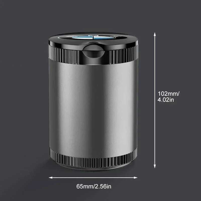 1Ps портативная автомобильная светодиодная пепельница эмблема автомобильные