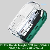 tpu car key case cover shell fob fit for honda insight fit jazz civic cr v accord hr v vezel modification accessories