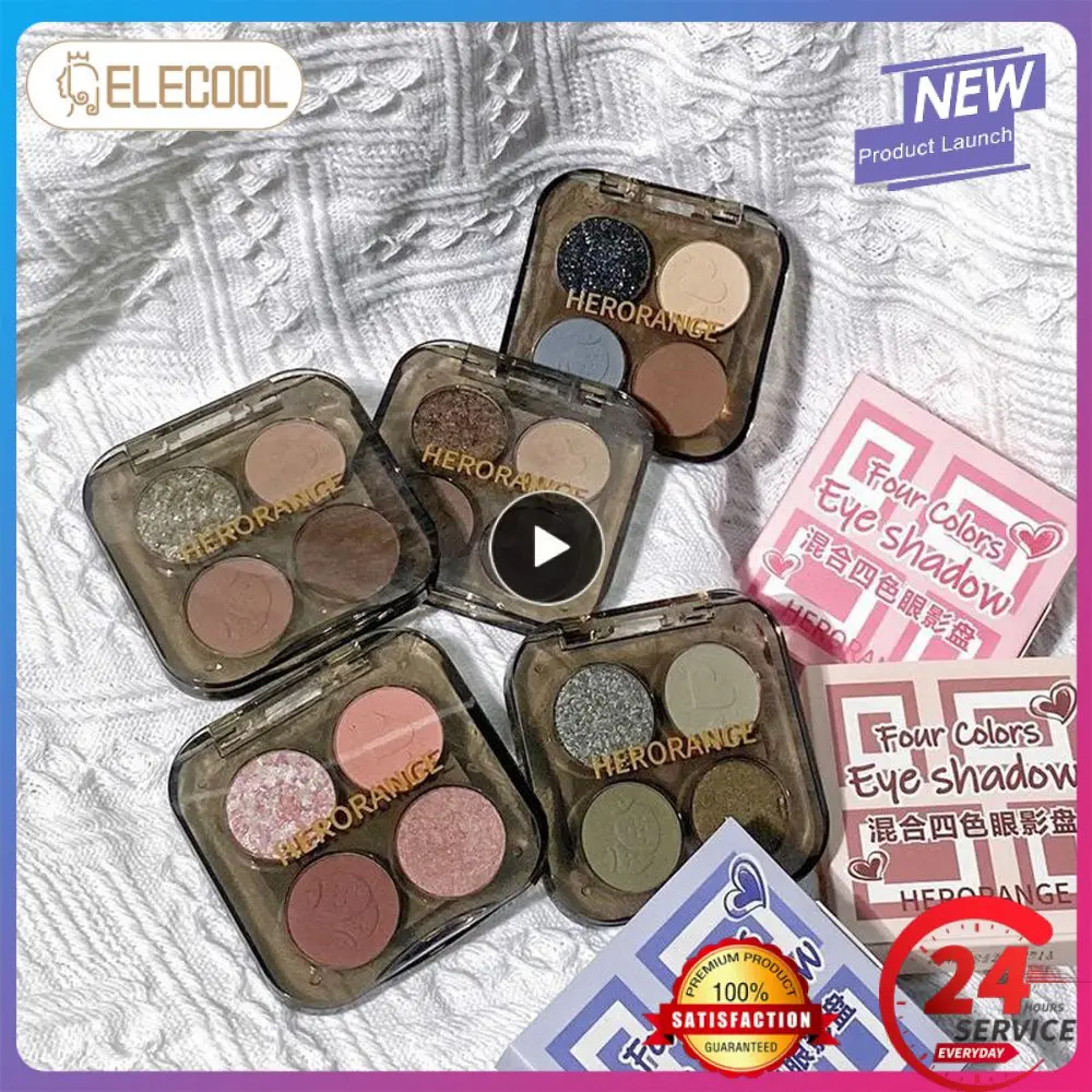 

Fine Silty Make-up Plate All-match Color Matching Repairer Powder Multiple Textures Eyeshadow Eye Products Silky Touch Boxed