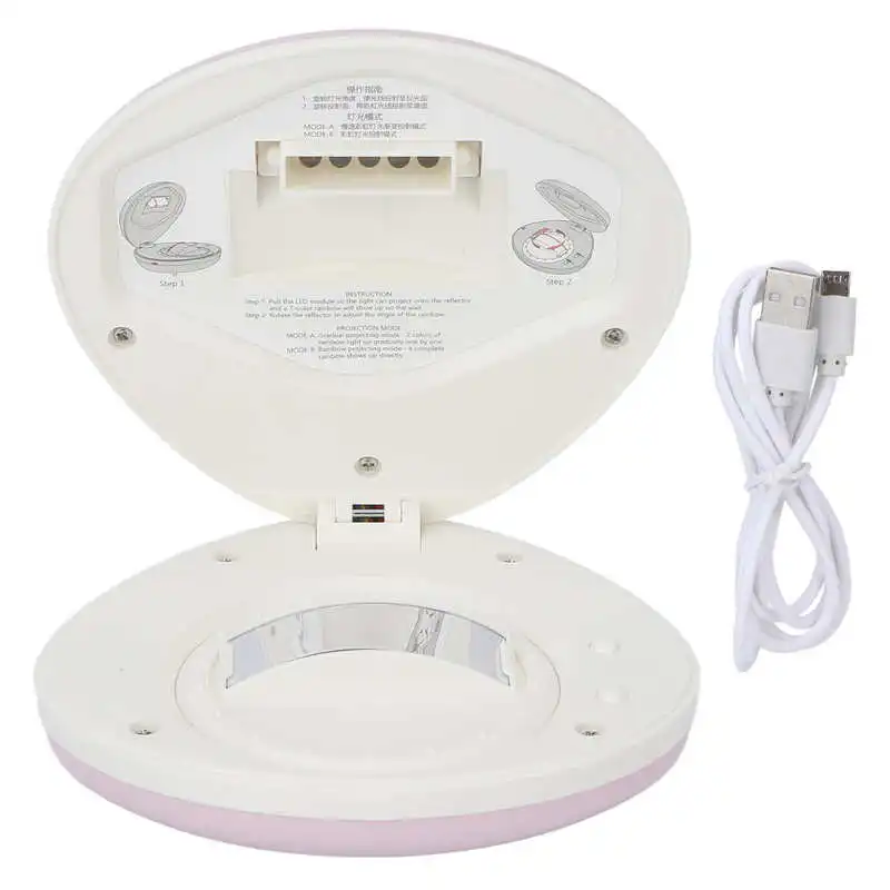 

Projection Night Light Colorful Projector Lamp Sleep Function for Wall Decor