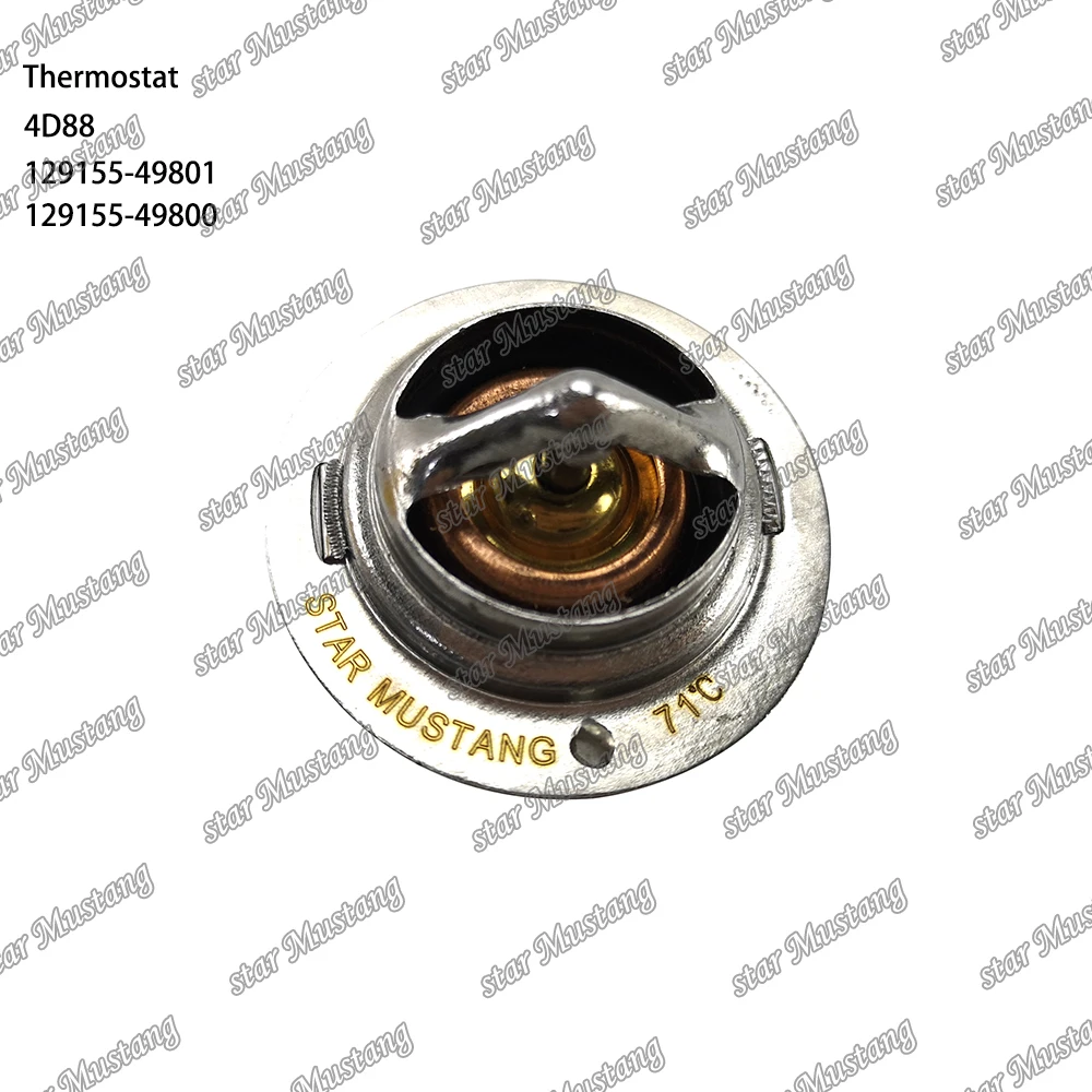4D88 термостат 129155-49801 129155-49800 подходит для деталей двигателя Yanmar