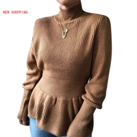 new knitted turtleneck sweater women slim jumper sweaters for women winter fall sweater women fashion long sleeve woman sweaters