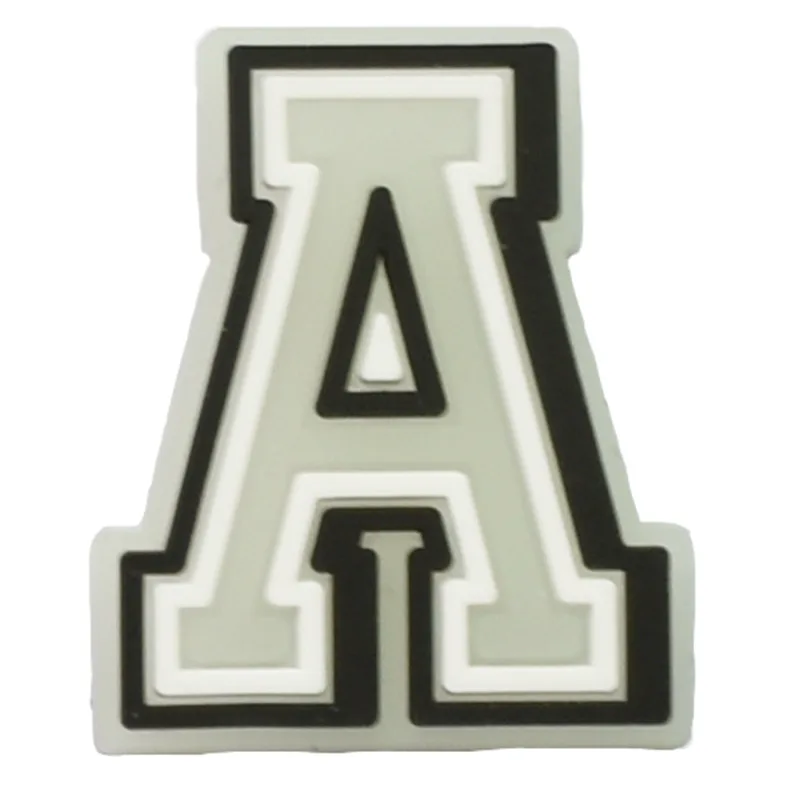 1 шт. JIBZ светящиеся подвески для обуви в виде букв красивые аксессуары с пряжкой