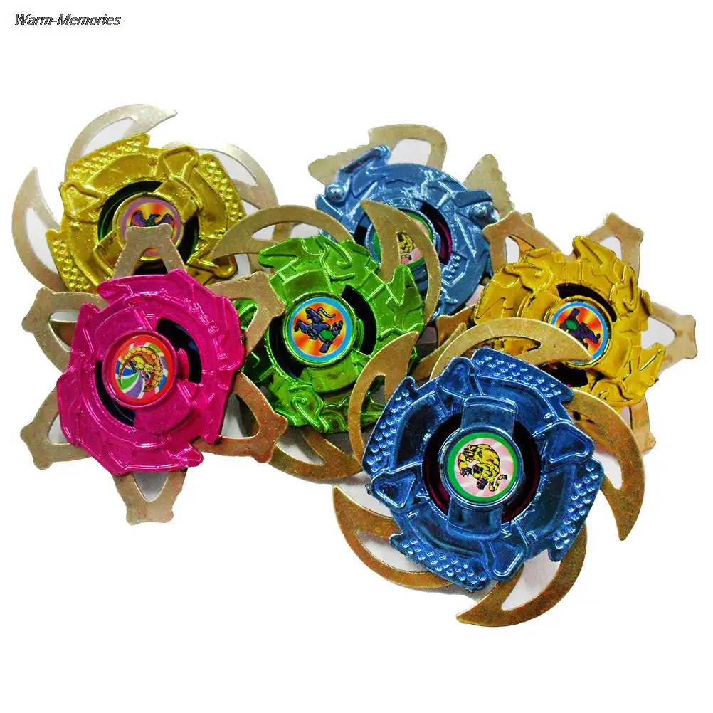 

1Pcs Gyroscope Magic 3D Gyro Toys Pull Rod Children Boy Girl Kid Spinning Top NEW Right Left Rotating Metal Plating Novelty Gift