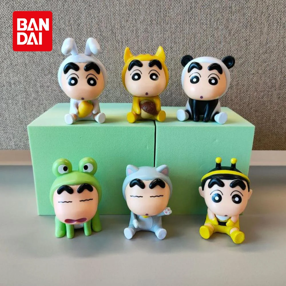 

Crayon Shin-Chan Anime Figure Car Decoration Kawaii Doll Decorate Toys Gifts Cos Animal Diy Phone Case Cake Material Accessories