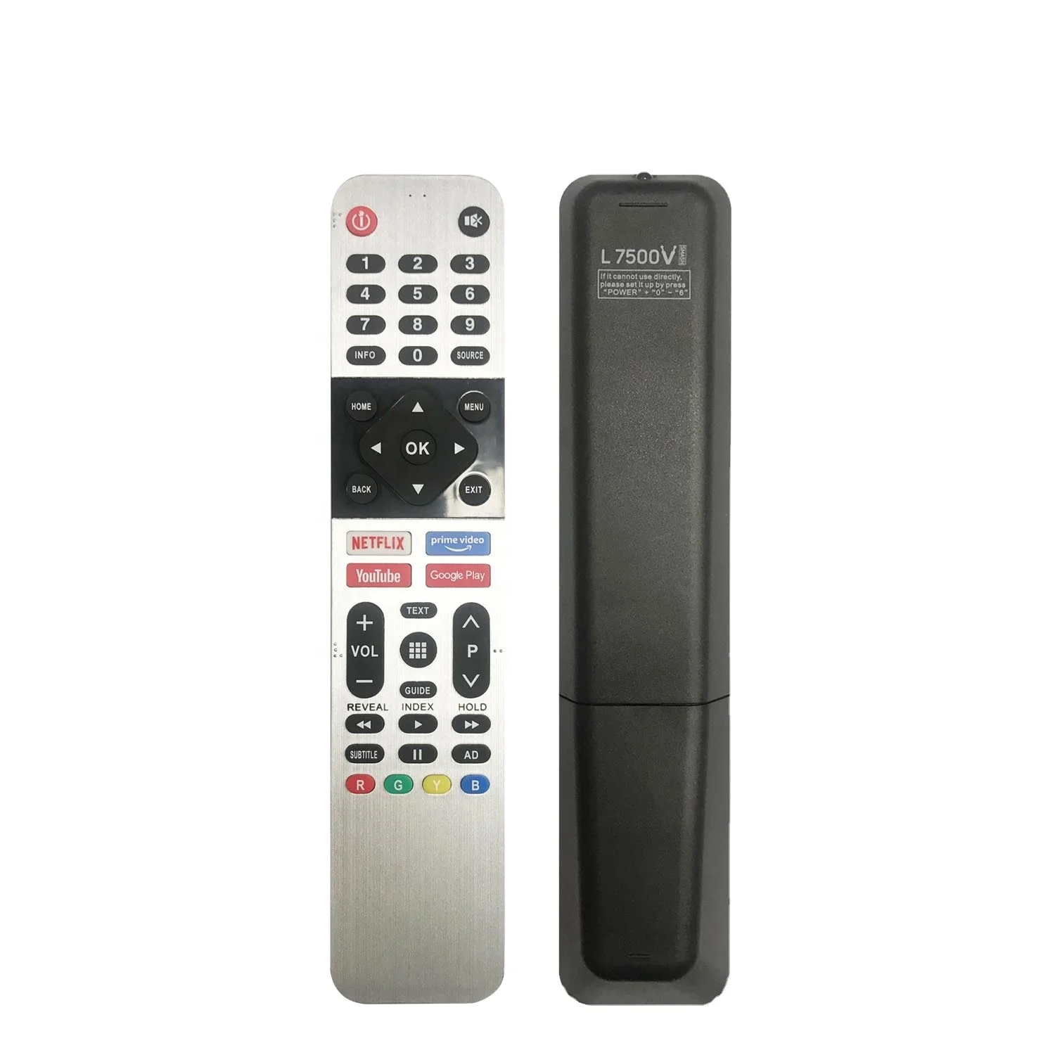 Пульт дистанционного управления для Skyworth Coocaa Android TV 539C-268919-W100 HS-8905J-05 b4001 MUB5010 50750UC-TIB