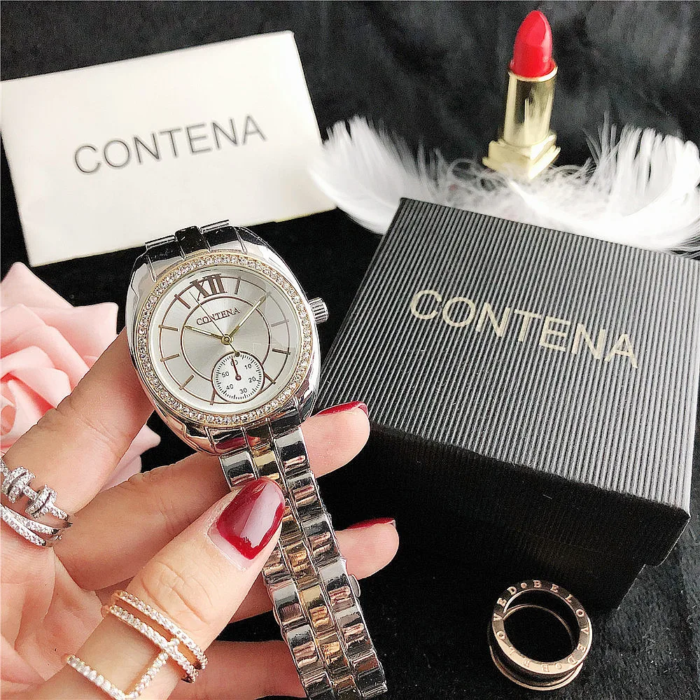 Relogio Feminino New Crystal Diamond Watch Luxury Silver Women Watches Fashion Women's Watches Full Steel Wrist Watch Clock Saat