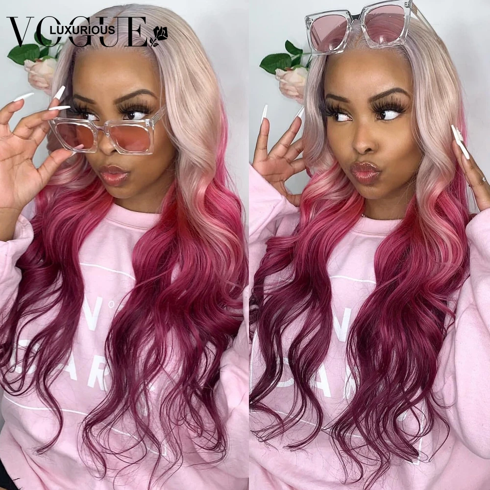 Loose Body Wave Wigs Preplucked Light Ash Blonde Lace Front Wig 613 Brazilian Virgin Human Hair