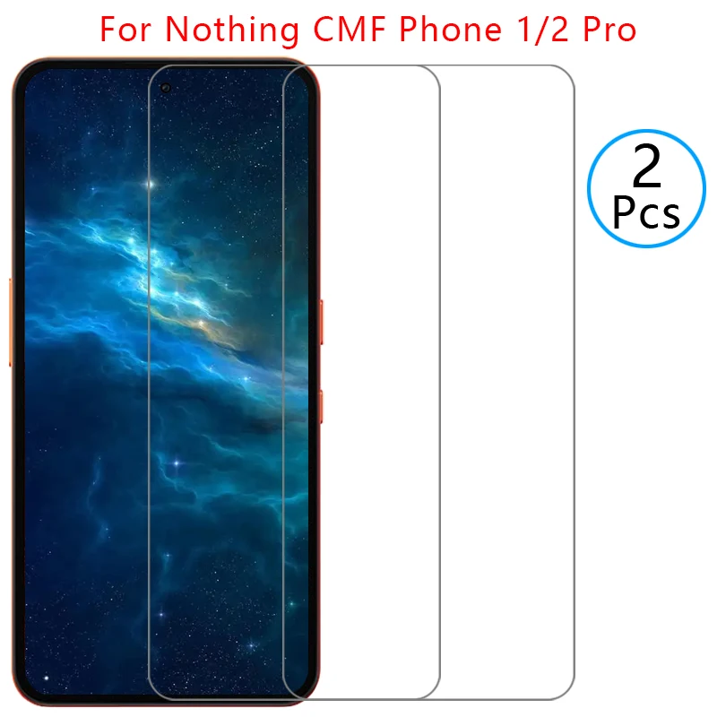 Фото Защитное закаленное стекло для Nothing CMF Phone 1/2 Pro, защитная пленка для CMF Phone 1/2 Pro, пленка-покрытие для Nothing Nothing Phone 1/2 Pro №1