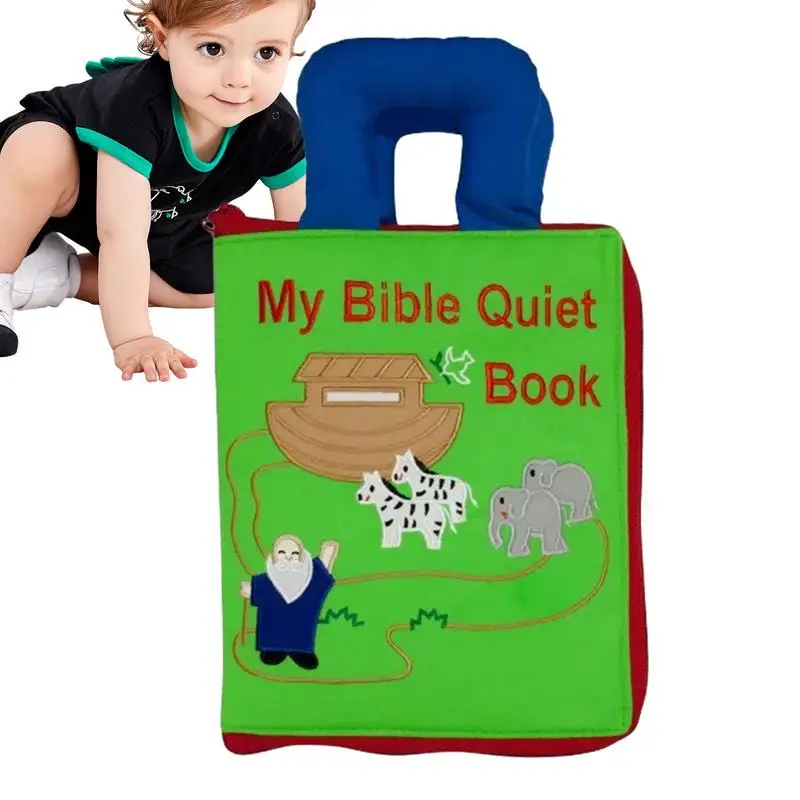 

Quiet Book Toy Busy Soft Cloth Quiet Book Beautifully Crafted Early Educational Toy For Car Home School And Travel