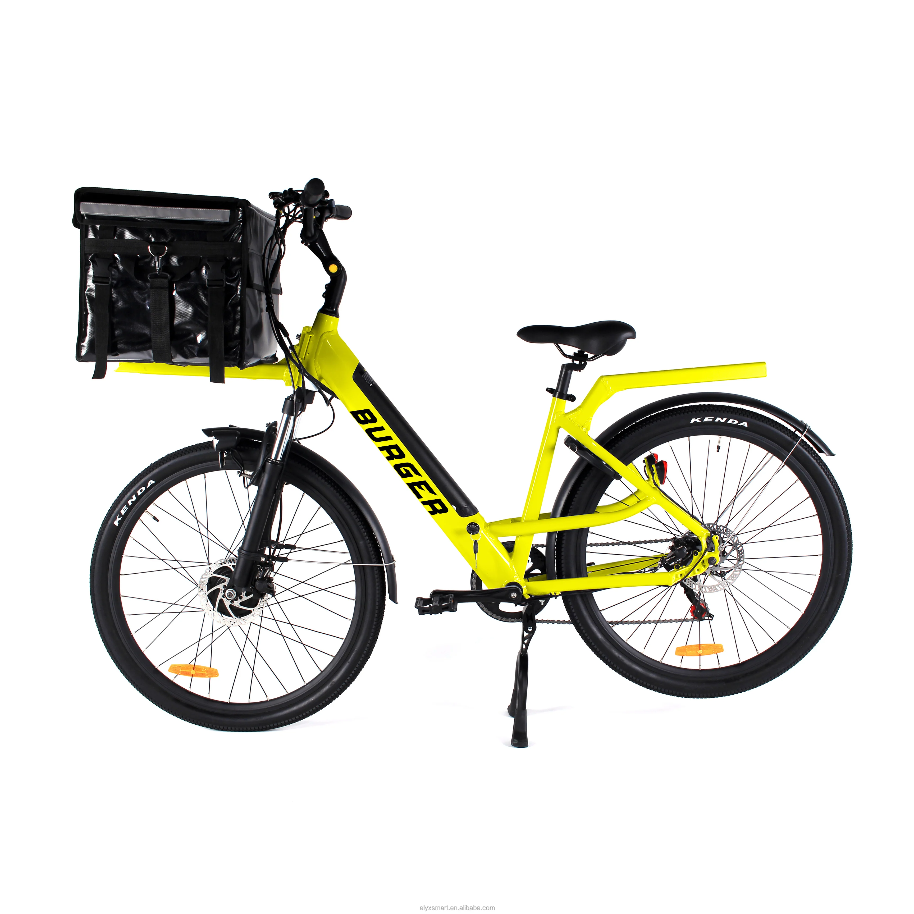 

2021 New Fast Food Pizza Delivery Electric Bicycle Electric cargo Ebike Long DistanceDisc Brake Electric Cargo Bike
