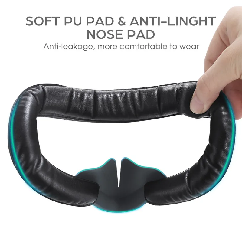 BOBOVR F2 Upgrade Active Air Circulation Facial Interface for Oculus Quest 2 Magnetic Connection Reduce Lens Fogging Soft Pad images - 6
