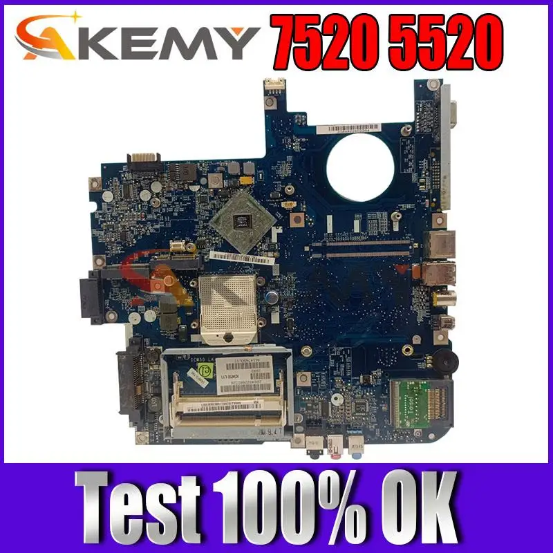 

Материнская плата MBAMM02001 для Acer aspire 7220 7520 7520G 5520 MB.AMM02.001 ICY70 L21 LA-3581P (ICW50)