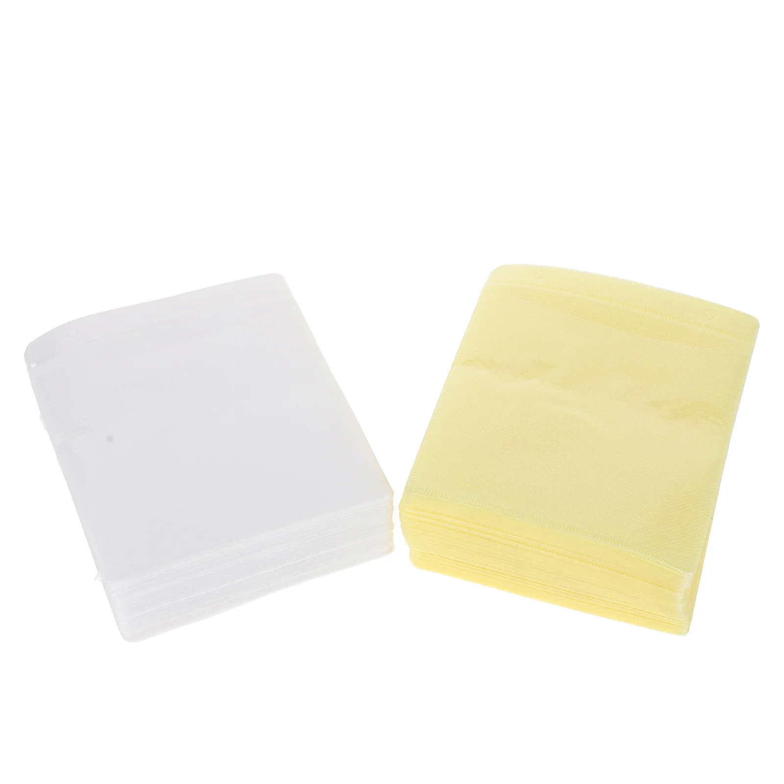 

200pcs Sleeves Disc Non-Woven Bags Double Sided Cover Random Color