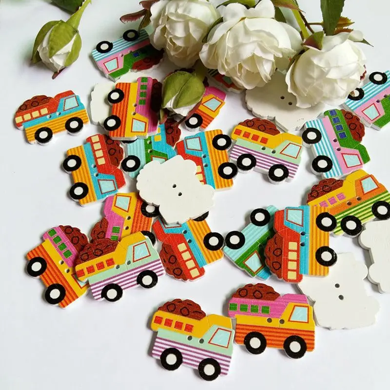 

40 шт./партия, декоративные пуговицы для детской одежды