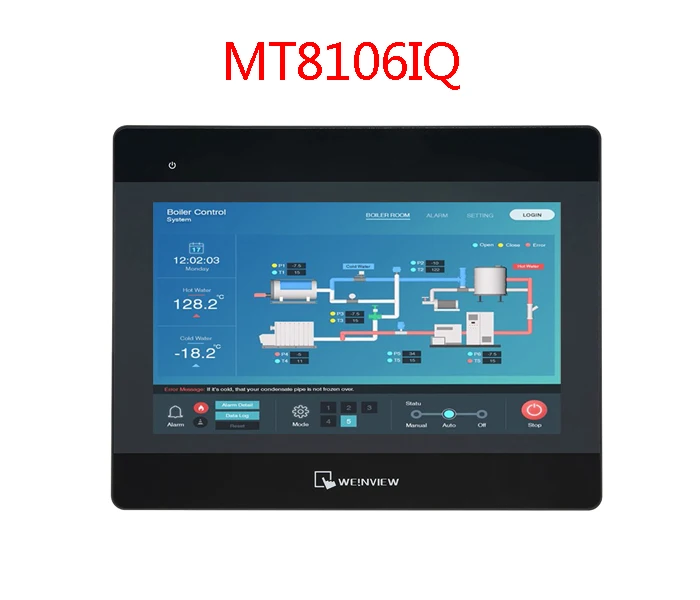 Оригинальный Новый сенсорный экран Weintek WEINVIEW MT8106IQ замена MT8102IQ HMI интерфейс Man-machine