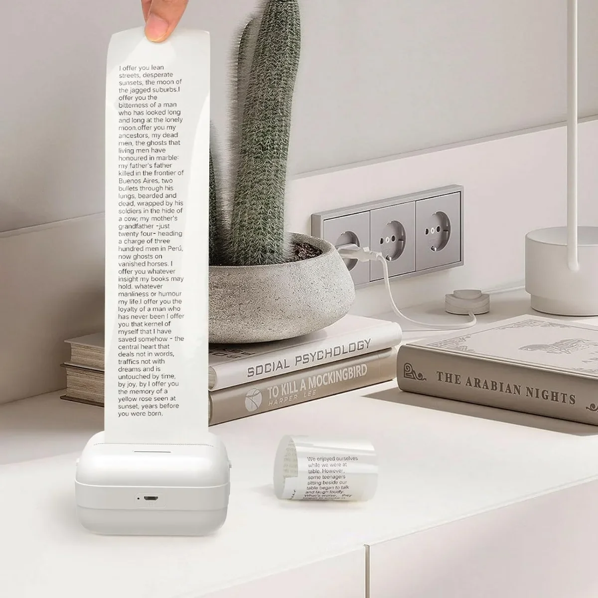 2 1/4&quotx0.98&quotTransparent Sticky Paper Self-adhesive Label Sticker Copatible With T02 Mini Printer For Journal Notes Memo Barcode