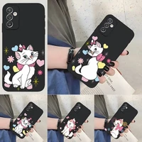 marie cat phone case for samsung m30 m31s m51 m10 m11 m20 m21 prime s9 s8 s7 s6 edge shell cover
