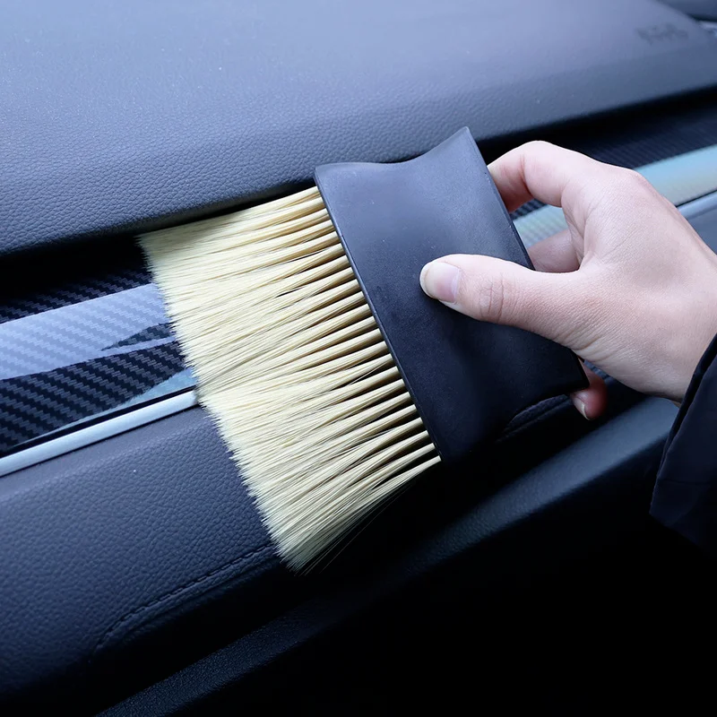

Car Interior Cleaning Tool Air Conditioner Air Outlet Cleaning Brush Car Brush Car Crevice Dust Removal Artifact Brush
