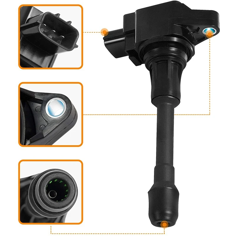Катушка зажигания для Infiniti FX50 M56 Nissan Altima Cube Rogue Sentra Versa UF-549 224481KT0A 22448ED000 22448JA00C 4 шт.