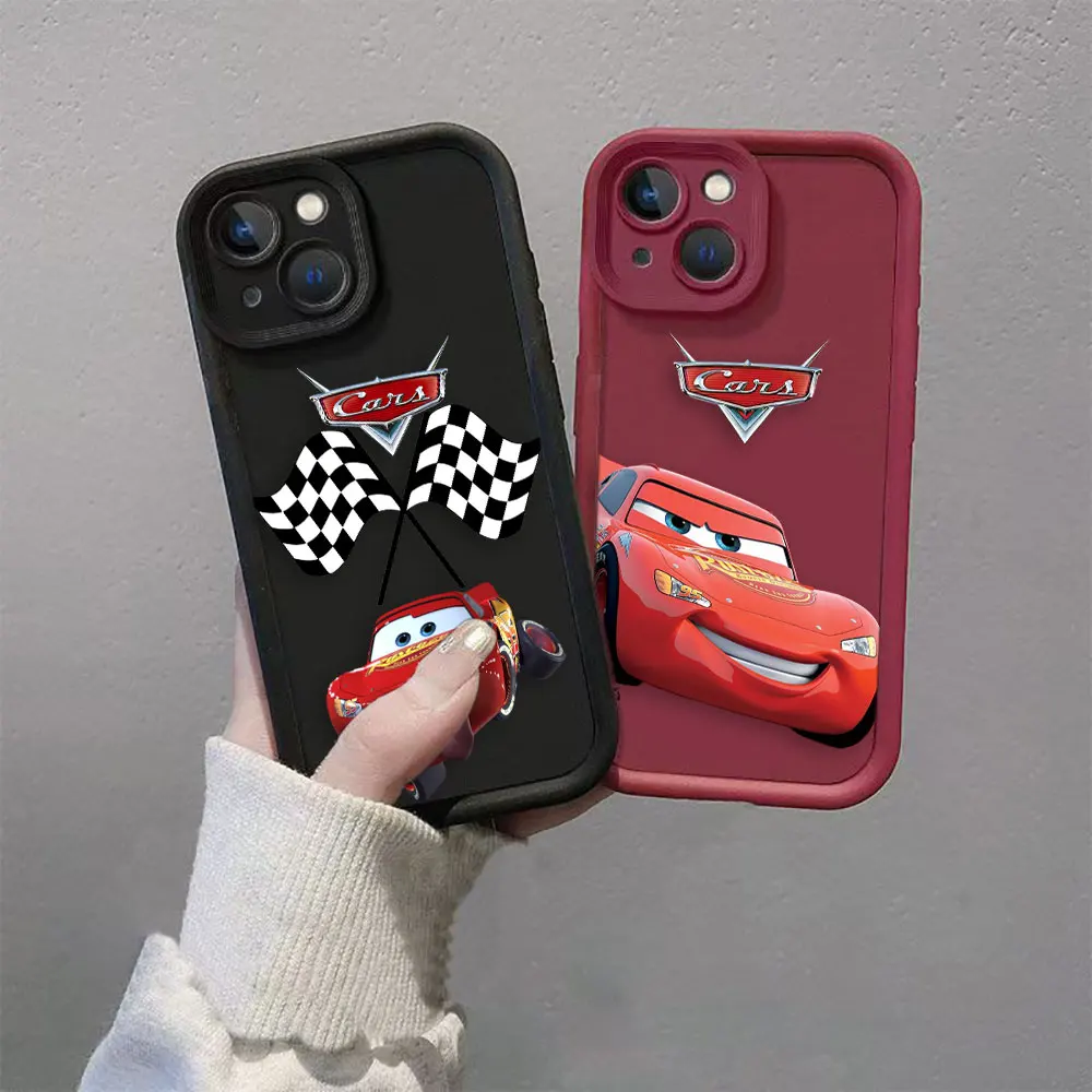 Чехол для телефона Disney Lightning Mcqueen Realme 13 12 11 8I 8 7I 7 5 C21Y C30 C35 C53 C55 C63 C65 C67 GT 3 6 Цветной