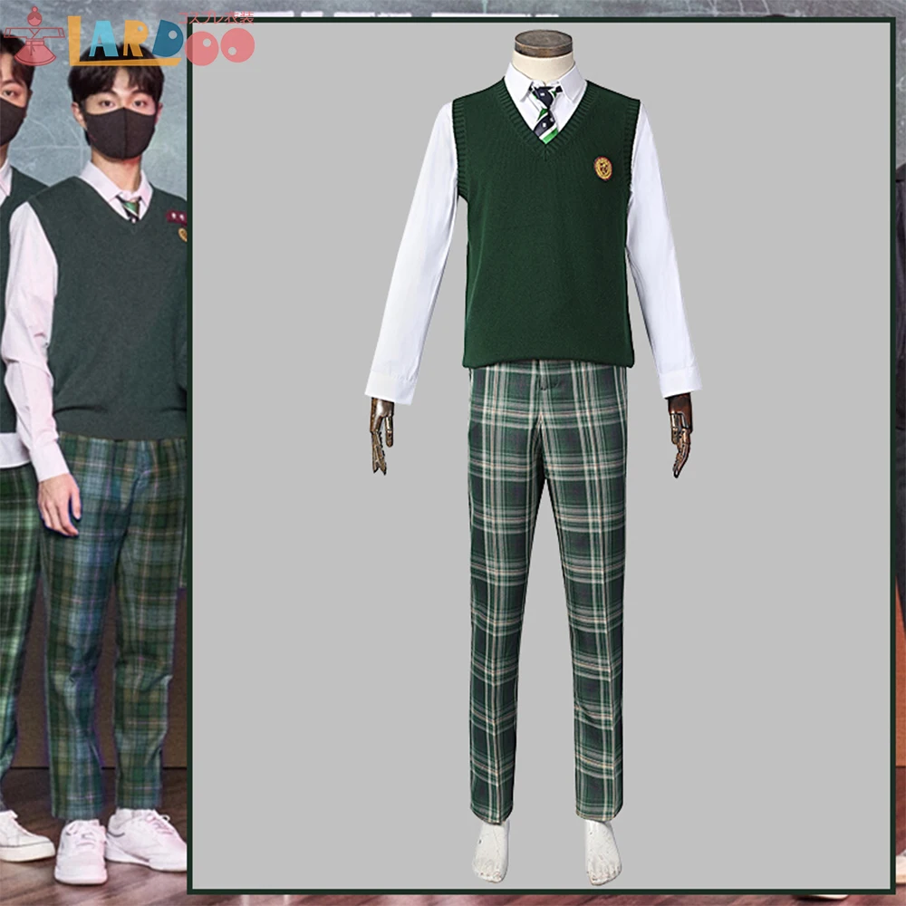 

Lardoo All of Us Are Dead Cosplay Costume JK School Uniform Couple Outfit Role Playing Halloween Party Clothing Set