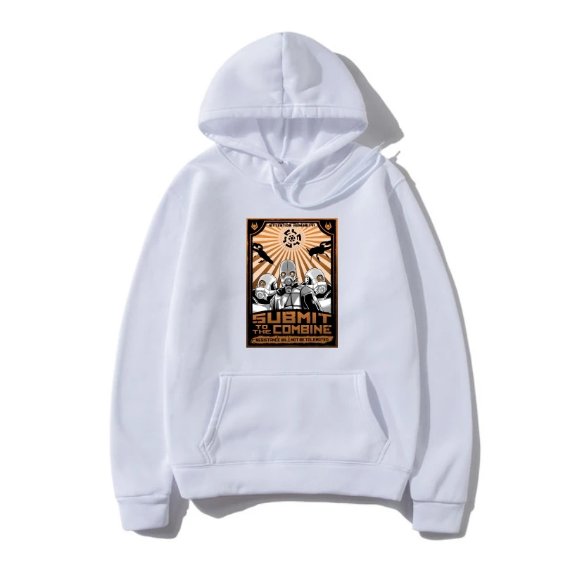 

Толстовка с капюшоном для мужчин и женщин, теплая верхняя одежда для настольной игры Half Life 3