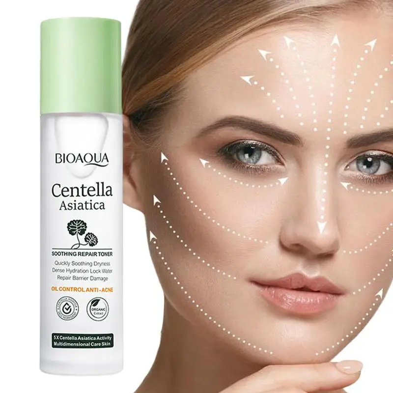 

Centella Asiatica Moisturizing Face Toner Spray Oil Control Refreshing Non-greasy Facial Toner Makeup Essence Skin Care 120ml