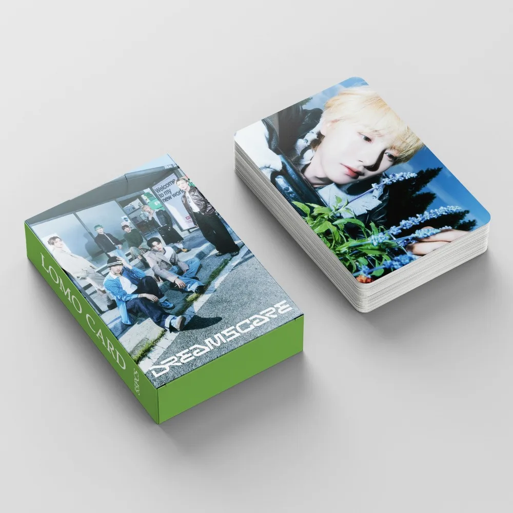 55 шт. MARK RENJUN Jeno HAECHAN JAEMIN Chenle Jisung DREAMSCAPE фотокарта когда я с тобой LOMO коробка для карт
