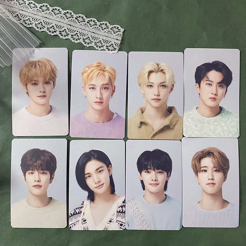 

KPOP New Boys Group Stray Kids ID Photo Concept Photo Collectible Card LOMO Card High Quality Photo Card Polaroid Card Gifts I.N