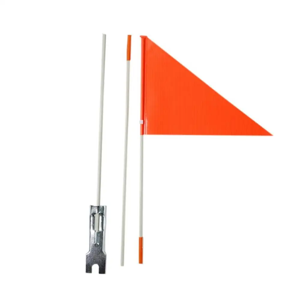 

Safety Flag Warning Function Scooter Bunting Compact Size Security Strap