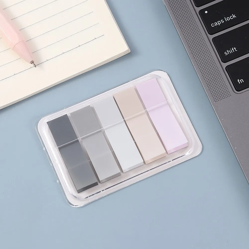 

Прозрачные флуоресцентные закладки для блокнота