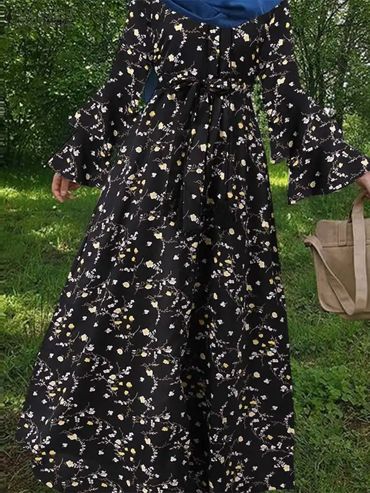 Рисунок 2 - Сарафан ZANZEA с длинным рукавом и круглым вырезом