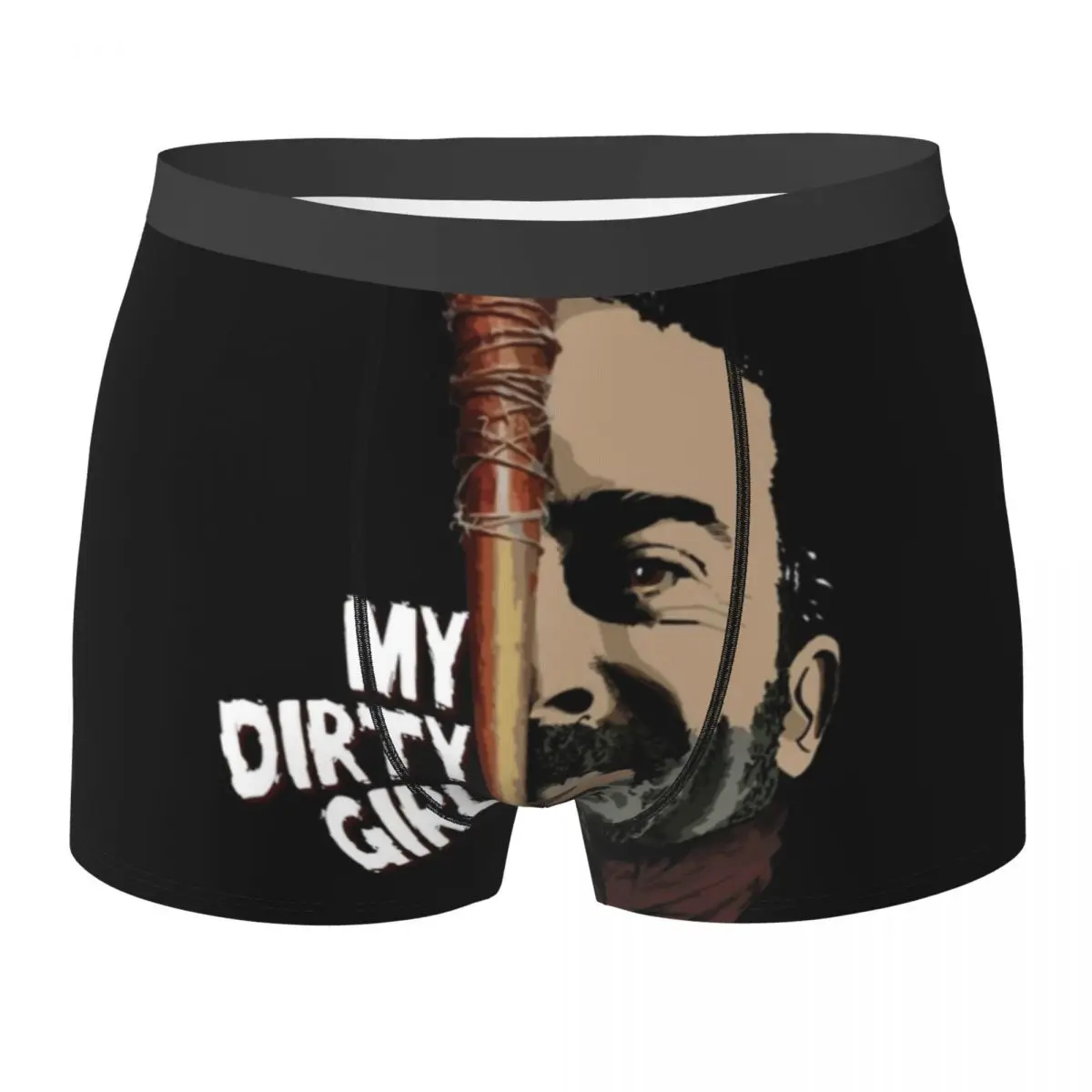 

The Walking Dead Underwear Look at my dirty girl Man Boxer Brief Elastic Trunk Hot Design Plus Size Underpants