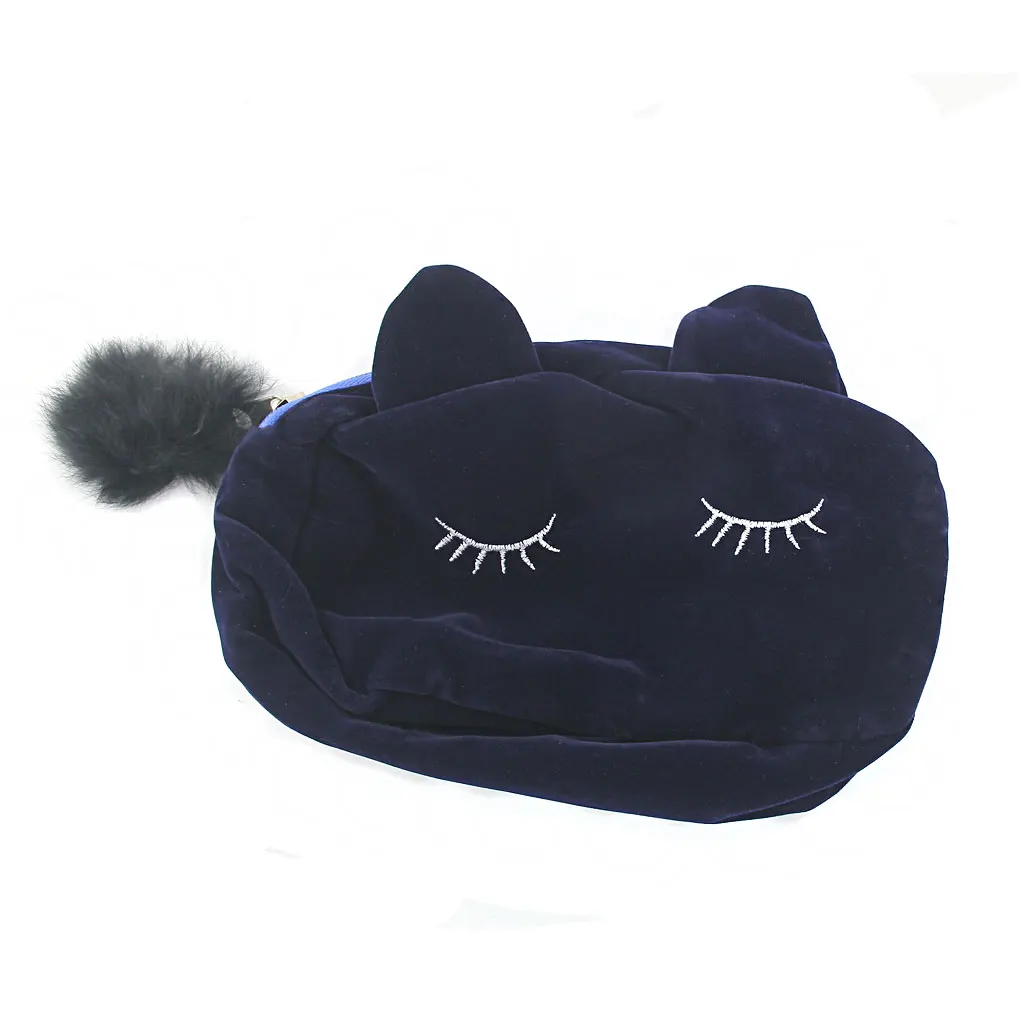 

Сумка для хранения с милым котом, косметичка для макияжа, сумочка для туалетных принадлежностей, дорожная сумка