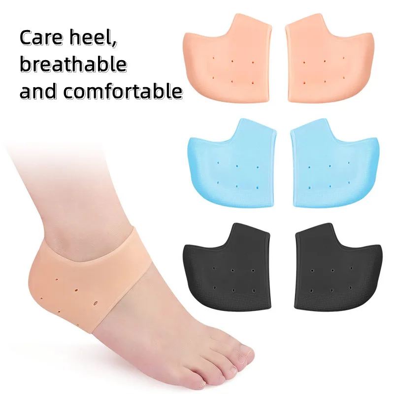 

Silicone Moisturizing Gel Heel Sock Foot Skin Care Protectors anti cracking Cushion Support Protector Socks Pads Foot Skin Care