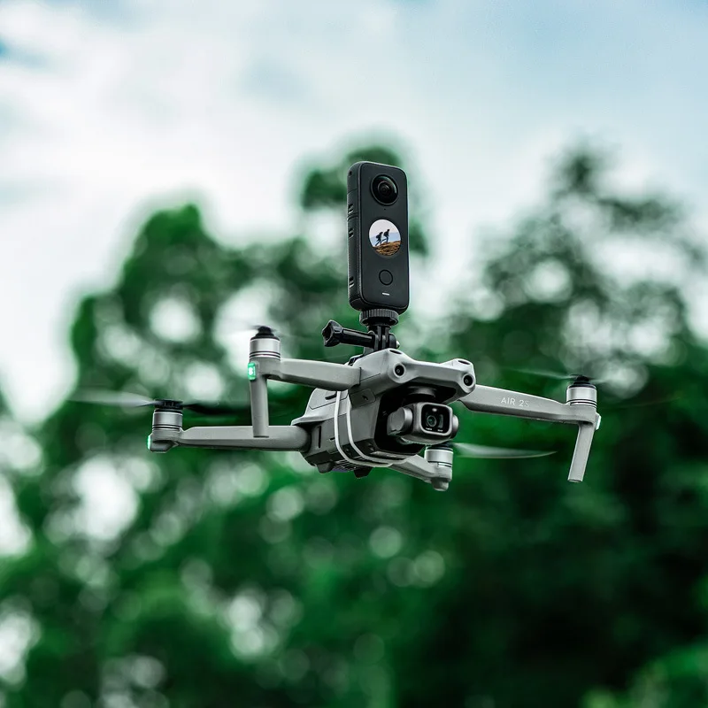 DJI Mini 3 Pro Expansion Mount Holder Mavic 3 Air 2S Mini 2 1 Drone Bracket LED Light Gopro Insta360 Action 2 Camera Mount Stand