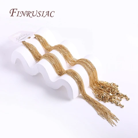 Цепи из латуни с золотым покрытием FINRUSIAC