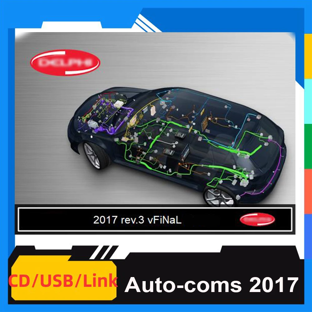 Диагностическое программное обеспечение OBD2 сканер 2017 R3 Keygen Vd Ds-150e Bluetooth новый VCI VD