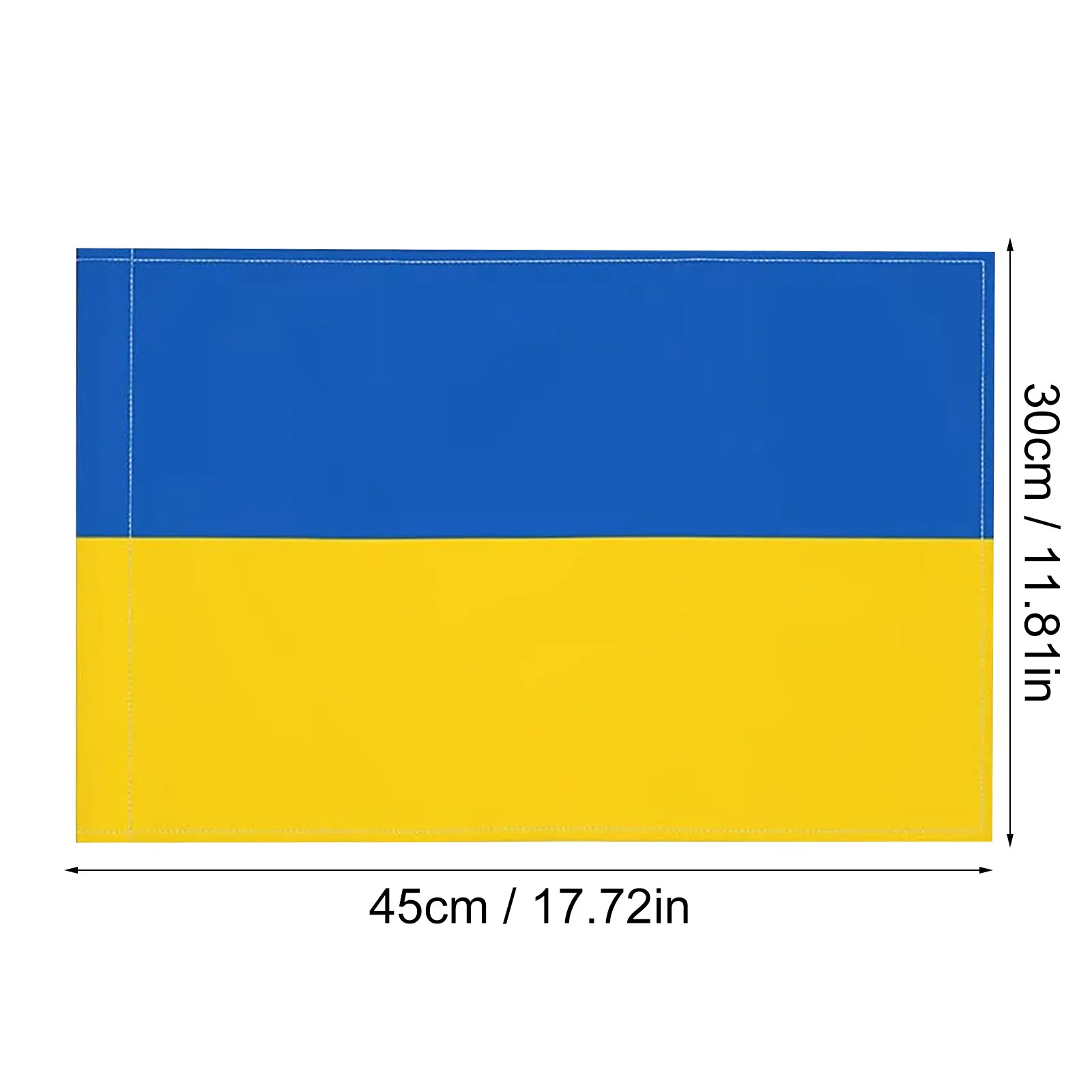 12x18 Inch Car Flags Ukraine National Flag Polyester Window Clip Blue Yellow ua ukr flag Promotion Flying Decoration |