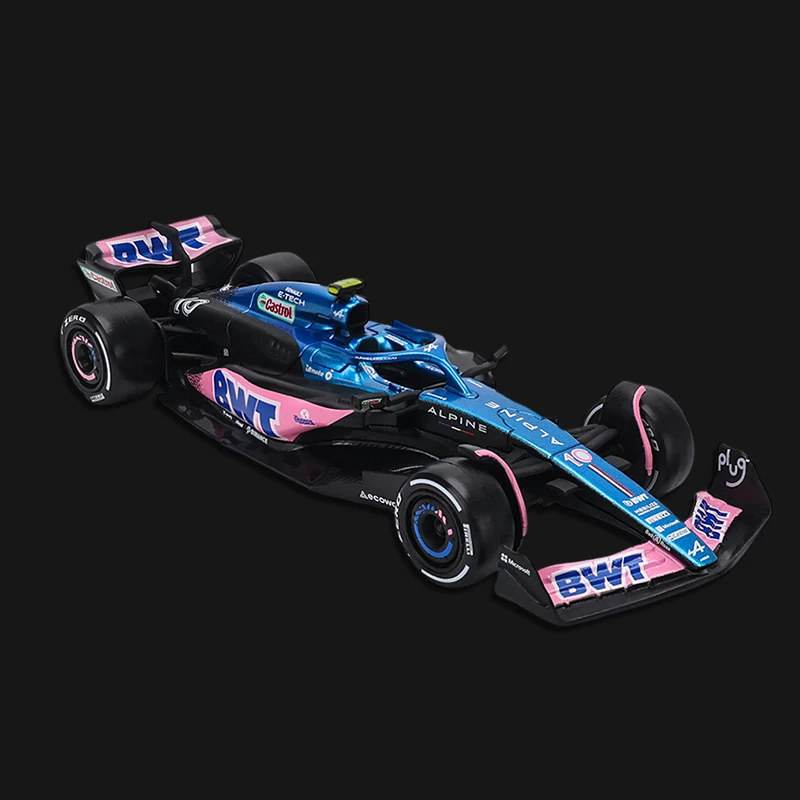 Bburago Масштаб 1:43 Литая Под Давлением Модель BWT Alpine A523 F1 Игрушечный Автомобиль В