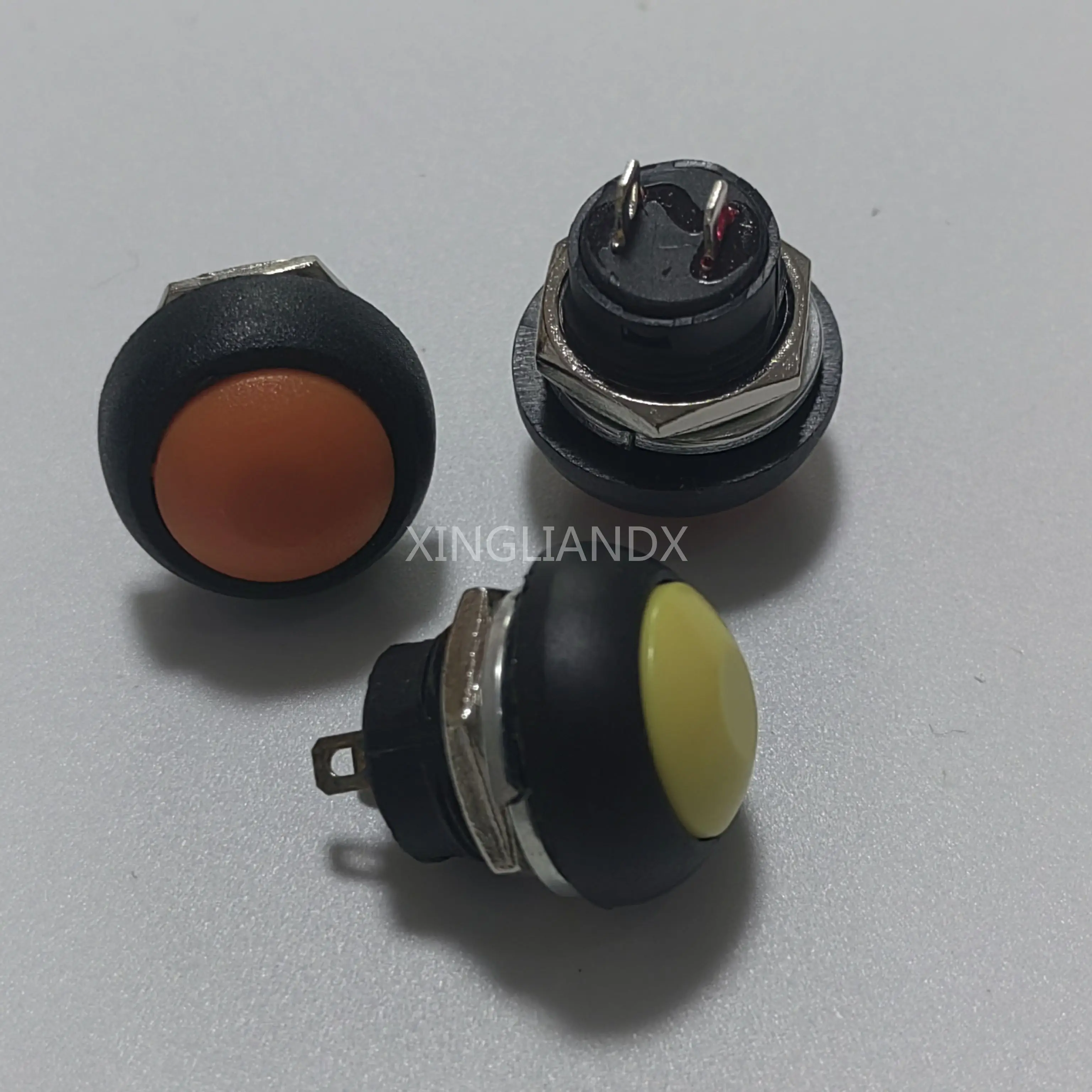 PBS-33B 2PIN 12 мм постоянного тока переменного 3A/125 В 1A/250 пластиковые круглые