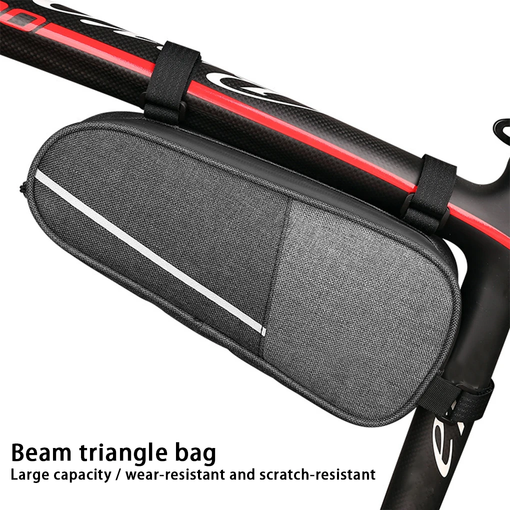 

Bicycles Bag Oxford Cloth Wide Opening Waterproof Bags Bikes Frame Pocket