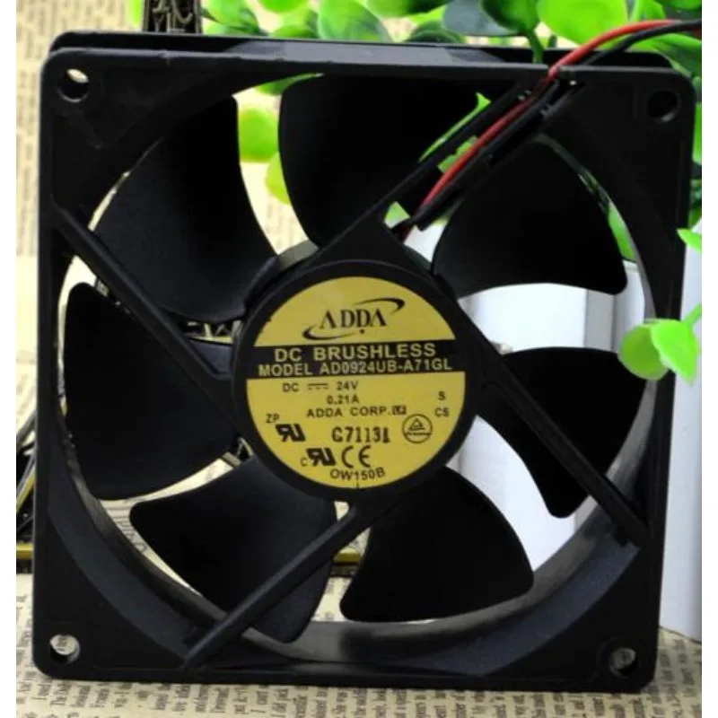 Оригинальный вентилятор ЦП для аксессуаров Φ 24V 0.21A 9CM 9025 2-проводная частота лампы 90x90x25 мм