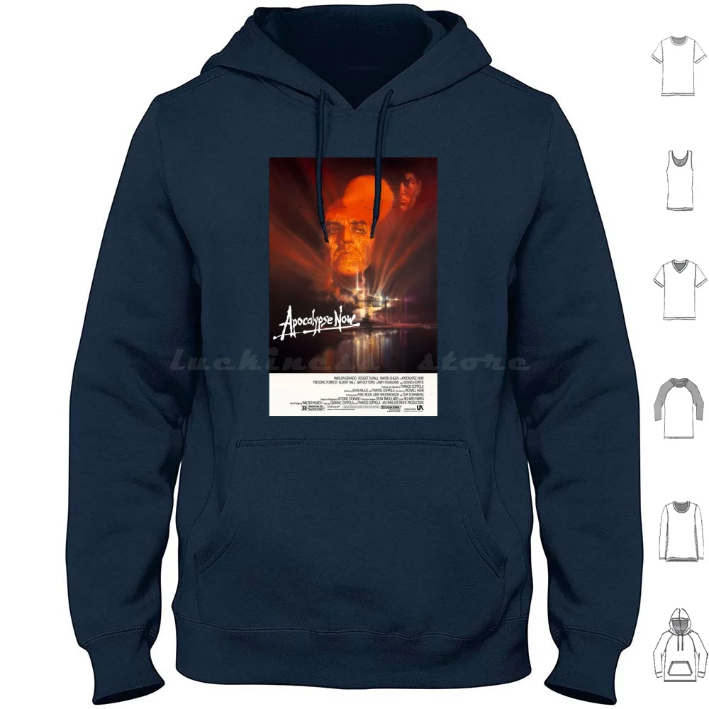 

Apocalypse Now Movie Poster Hoodies Long Sleeve Kubrick Cinema Film Movies Amazing Stanley Hitchcock Horror Terror Sci